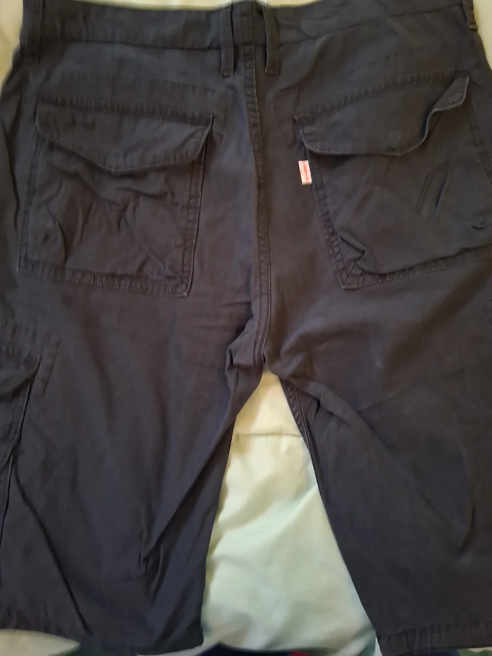 Levi's Men's Navy Cargo Shorts